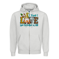 Dove Grey I think i love Fall most of all Zipper Hoodie - NancyCooperArtShop