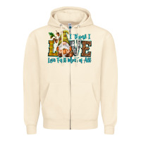 Sandshell I think i love Fall most of all Zipper Hoodie - NancyCooperArtShop