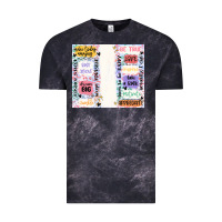 Cloud Black positive affirmation Vintage Tee - MaliasSmallBusiness