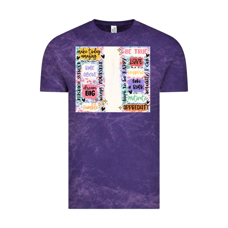 Positive Affirmation Vintage Tee by MaliasSmallBusiness | Teevron