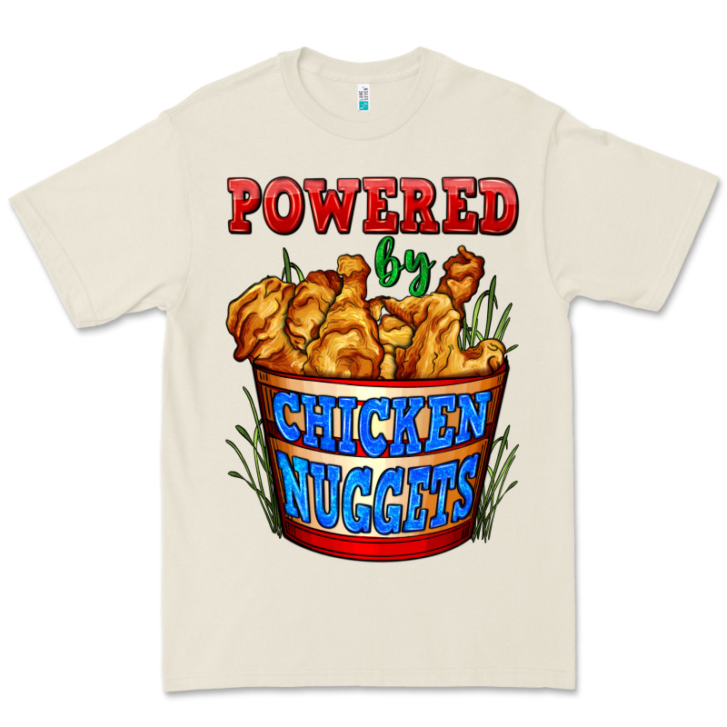 Powered By Chicken Nuggets Premium Tee by AdoDesignShop | Teevron