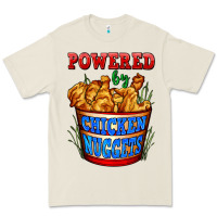 Bone powered by chicken nuggets Premium Tee - AdoDesignShop