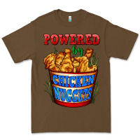 Cacao powered by chicken nuggets Premium Tee - AdoDesignShop