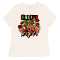 Bone Proud Latina Mexican sneakers Ladies Tee - RanaPortraitStore