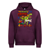 Mauve Wine ready to crush 4th grade Urban Hoodie - BundleAndBundleShop