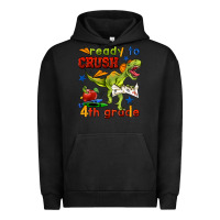 Pigment Black ready to crush 4th grade Urban Hoodie - BundleAndBundleShop
