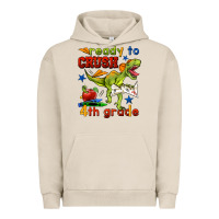 Pigment French Oak ready to crush 4th grade Urban Hoodie - BundleAndBundleShop