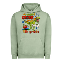 Pigment Oil Green ready to crush 4th grade Urban Hoodie - BundleAndBundleShop
