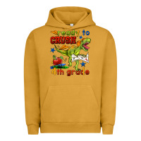 Pigment Peanut Butter ready to crush 4th grade Urban Hoodie - BundleAndBundleShop