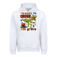 White ready to crush 4th grade Urban Hoodie - BundleAndBundleShop