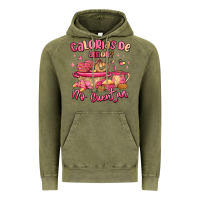 Vintage Olive calorias de amor no cuentan mexican valentines day Vintage Hoodie - MaliasSmallBusiness
