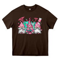 Chocolate Brown nurse gnomes Heavy Core Tee - Jasminsmagicworld