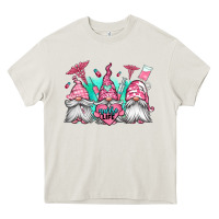 Cream nurse gnomes Heavy Core Tee - Jasminsmagicworld