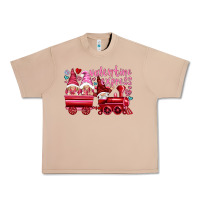Burro valentines express with gnomies Urban Heavy Tee - NancyCooperArtShop