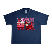 Navy valentines express with gnomies Urban Heavy Tee - NancyCooperArtShop