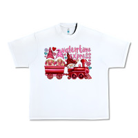 White valentines express with gnomies Urban Heavy Tee - NancyCooperArtShop