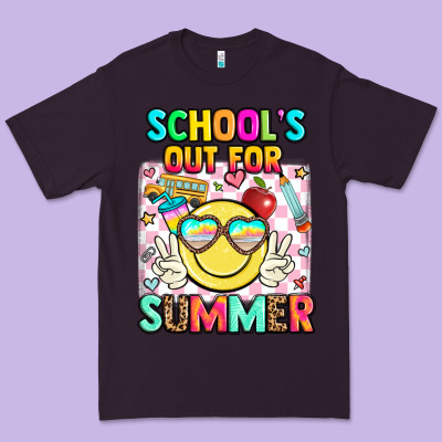School's Out For Summer Premium Tee Designed By Jahusdesignshop