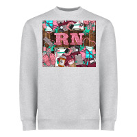 Heather Grey rn Heavyweight Sweatshirt - LillyAllenDesigns
