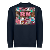 Navy rn Heavyweight Sweatshirt - LillyAllenDesigns