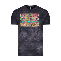 Cloud Black my temper goes from zerobail money real quick Vintage Tee - NancyCooperArtShop