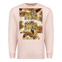 Pale Pink Mama with leopard and cowhide regular can cooler Premium Sweatshirt - HowdyJamesFarm