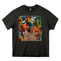 Asphalt cowboy rodeo Heavy Core Tee - JahusDesignShop
