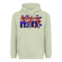 Matcha American Mini  4th of July Heavyweight Hoodie - CowGirlArtShop