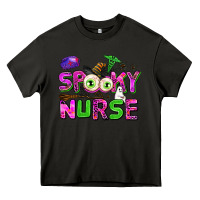 Asphalt spooky nurse Heavy Core Tee - AdoDesignShop