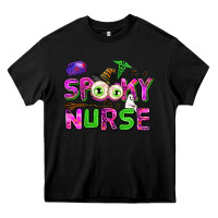 Black spooky nurse Heavy Core Tee - AdoDesignShop