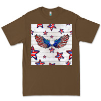 Cacao patriotic eagle wing Premium Tee - BundleAndBundleShop