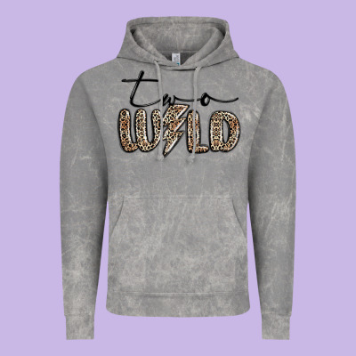 Two Wild Vintage Hoodie Designed By Maliassmallbusiness
