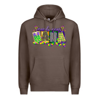 Coffee mardi gras nana Premium Hoodie - CowGirlArtShop