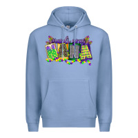 Colony Blue mardi gras nana Premium Hoodie - CowGirlArtShop