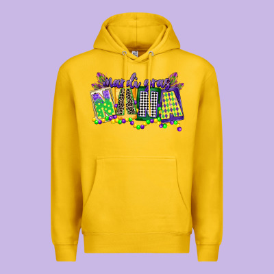 Mardi Gras Nana Premium Hoodie Designed By Cowgirlartshop