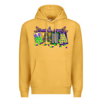 Mustard mardi gras nana Premium Hoodie - CowGirlArtShop