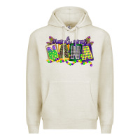 Oatmeal Heather mardi gras nana Premium Hoodie - CowGirlArtShop
