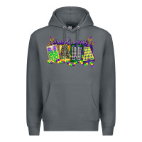Rock mardi gras nana Premium Hoodie - CowGirlArtShop