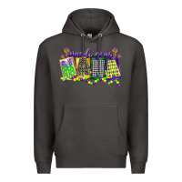 Smoke mardi gras nana Premium Hoodie - CowGirlArtShop