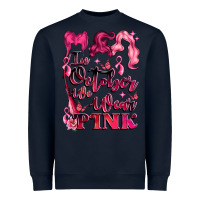 Navy in october we wear pink Heavyweight Sweatshirt - LillyAllenDesigns