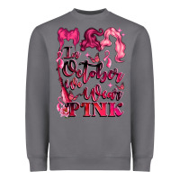 Storm in october we wear pink Heavyweight Sweatshirt - LillyAllenDesigns