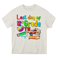 Last Day Of Fifth Grade Heavy Core Tee | Teevron