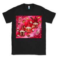 Black gnomies with food Classic Tee - NancyCooperArtShop
