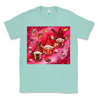 Seafoam gnomies with food Classic Tee - NancyCooperArtShop