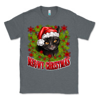 Charcoal Heather meowy christmas Classic Tee - CowhideDigitalArt