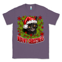 Lavender meowy christmas Classic Tee - CowhideDigitalArt