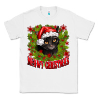 White meowy christmas Classic Tee - CowhideDigitalArt