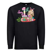 Black My first Easter Day Premium Sweatshirt - CowGirlArtShop