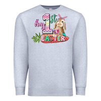 Heather Grey My first Easter Day Premium Sweatshirt - CowGirlArtShop