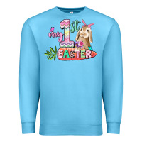 Ocean Blue My first Easter Day Premium Sweatshirt - CowGirlArtShop