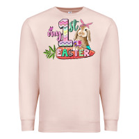 Pale Pink My first Easter Day Premium Sweatshirt - CowGirlArtShop